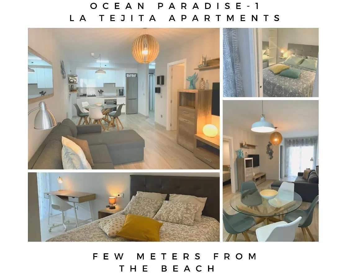 Ocean Paradise 1 La Tejita Few Meters From The Beach 0*,  España